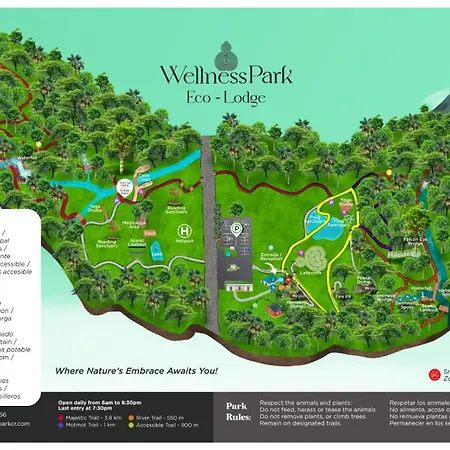 Wellness Park Cr Villa La Fortuna Exterior photo